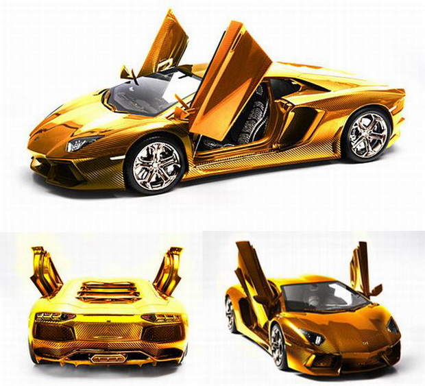 Golden Cars - Awesome cars